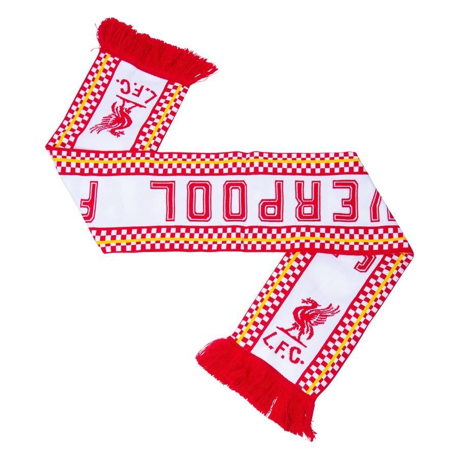 Liverpool Scarf 86 Checker - Red/White-SoccerKits Hub | Buy Soccer Jerseys Online